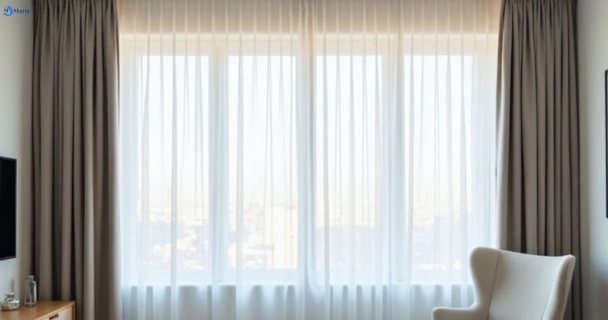 Restored vibrant drapes in miller-nsw QLD after Matty Curtain Cleaning